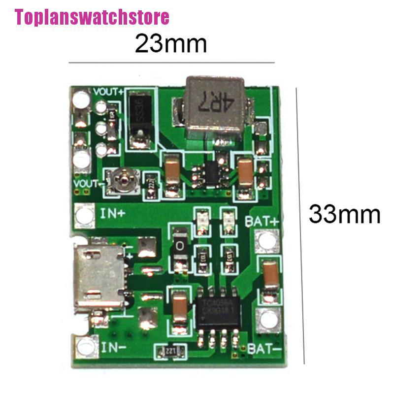 Mô Đun Sạc Pin Lithium 3.7v 4.2v Tăng Áp 5v 9v 12v 24v