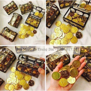 [Mã GROSALE2703 giảm 8% đơn 250K] sỉ 1 thùng 12 rương socola rương vàng Thái Lan