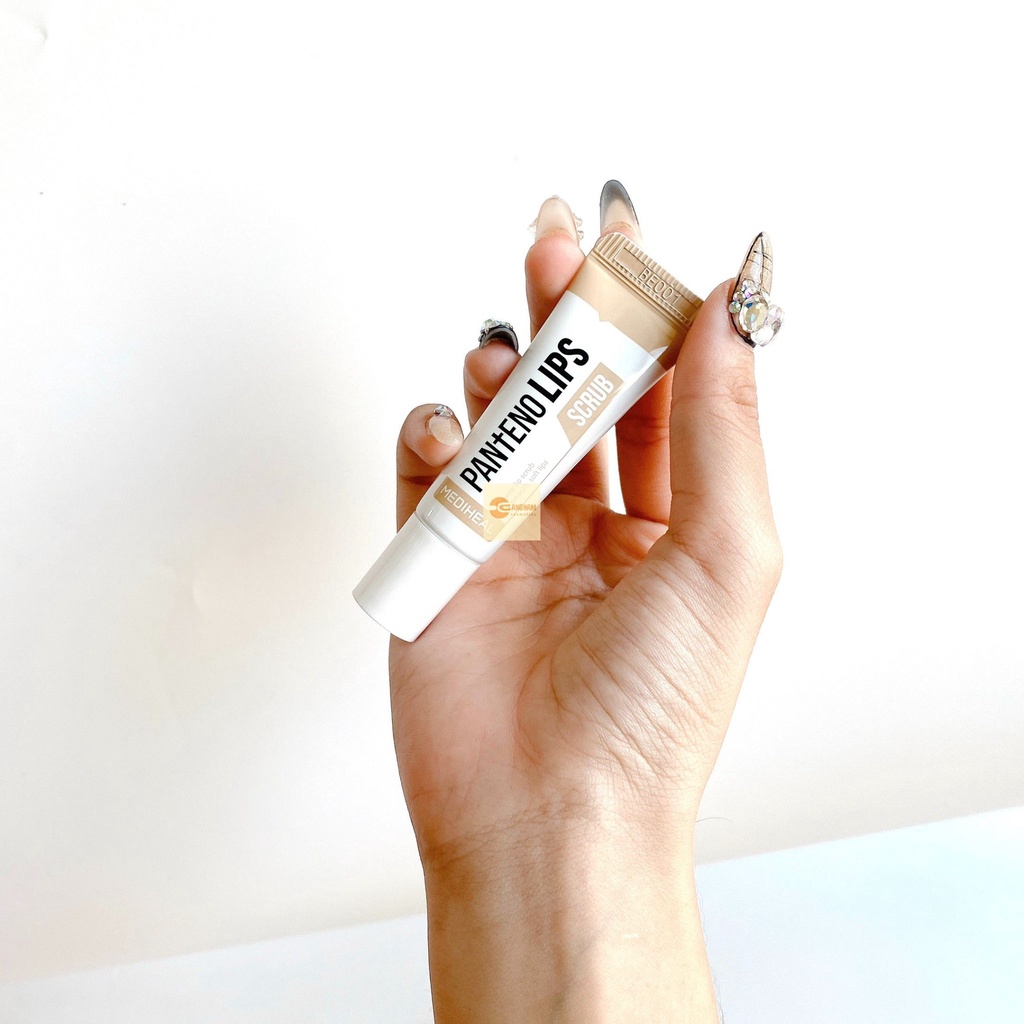 Tẩy Tế Bào Chết Cho Môi Và Ngăn Ngừa Thâm Sạm Mediheal Labocare Pantenolips Walnut Scrub 10ml