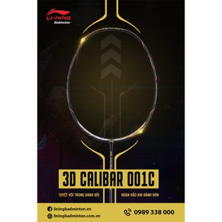 Vợt cầu lông Lining 3D Calibar 001C (Chính hãng)
