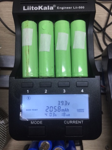 Pin 18650 dung lượng 2200mAh ( pin cũ tháo máy)