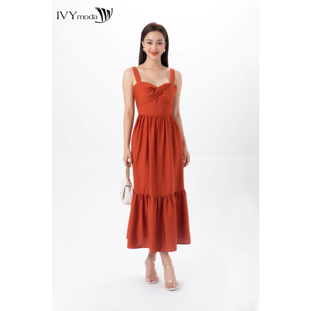 Đầm maxi không tay IVY moda MS 41M7329