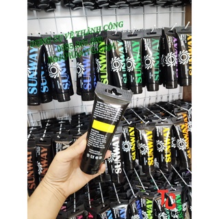 Màu Acrylic tuýp 75ml SUNWAY (Nhập khẩu Đài Loan )