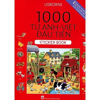 Sách - 1000 Từ Anh Việt Đầu Tiên