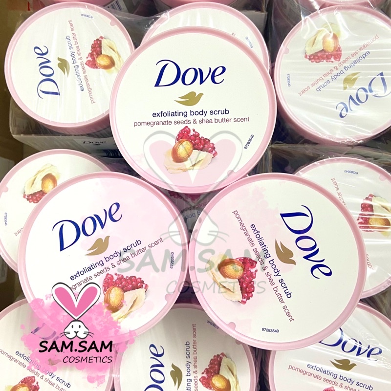 Tẩy Da Chết Dove Đức Creme - Dusch - Peeling 225ml