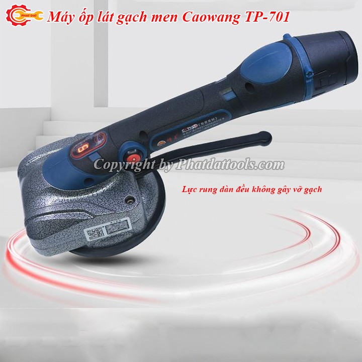 Máy rung ốp lát gạch Caowang TP701