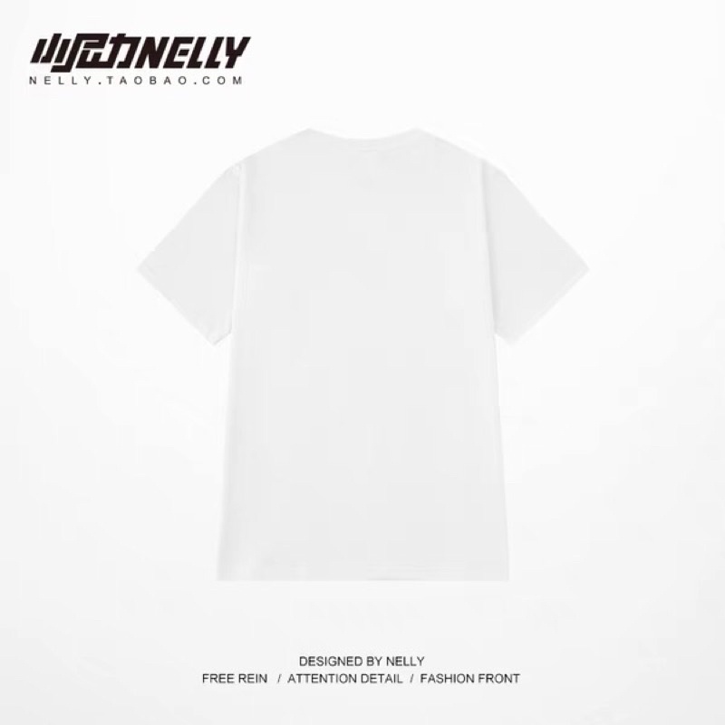 Áo phông nelly heybig sale (có sẵn) black brain