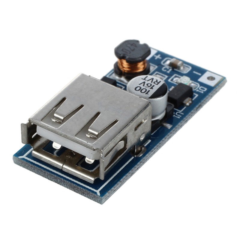 Mô đun cung cấp điện tăng giảm áp chuyển đổi từ DC-DC 0.9V-5V sang USB 5V DC