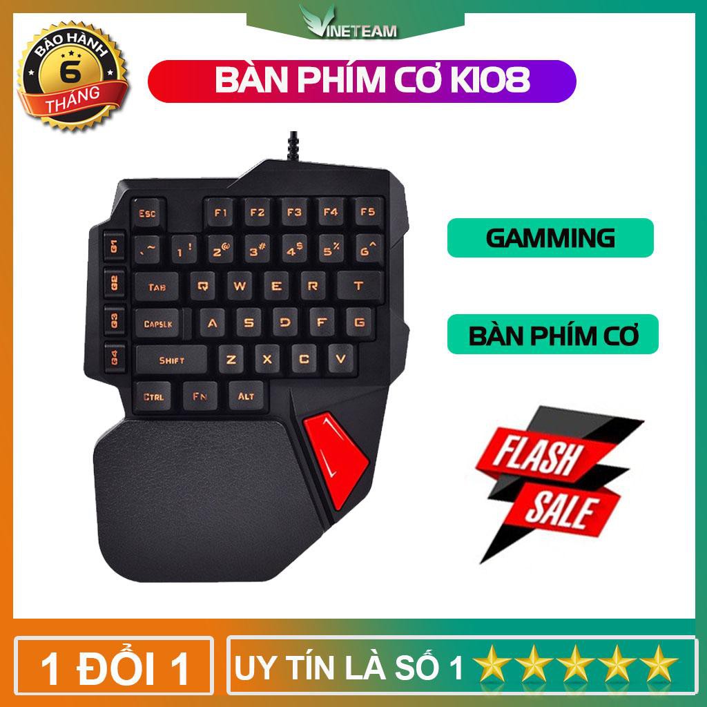 CHÍNH HÃNG Bàn Phím Cơ Bàn Phím Xinmeng k108 Dành Cho Game Thủ Đèn LED dc3054