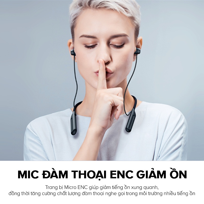 Tai Nghe Bluetooth HAVIT E529BT, Bluetooth 5.0, Mic ENC Đàm Thoại, Kháng IPX5, Nghe Đến 14h - Chính Hãng  BH 12 Tháng