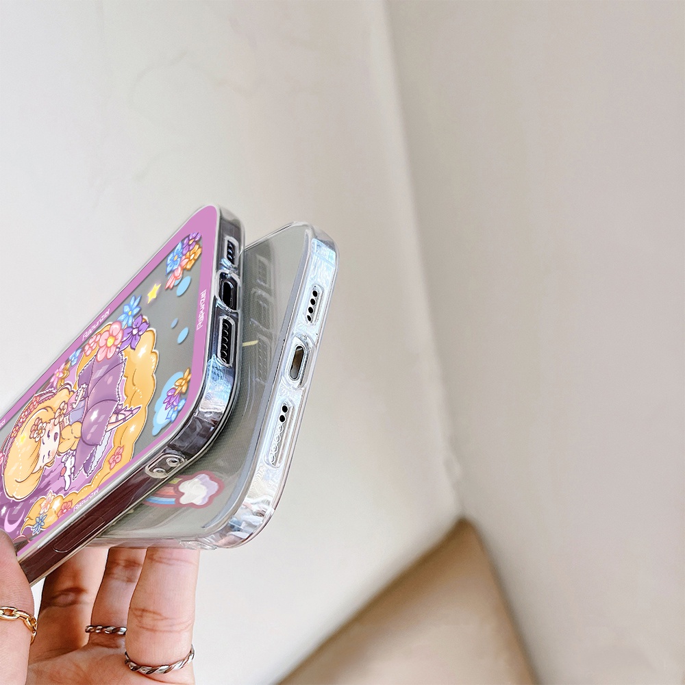 Ốp Điện Thoại Tpu Dẻo Họa Tiết Công Chúa Disney Cho iPhone 11 12 13 pro max XS X XR XSMax 7 8 6 6s plus 5 4 SE 2020