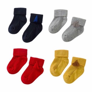 Set 4d tất tua rua cho bé chất dày dặn đẹp