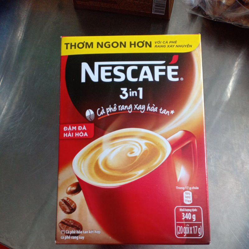 Combo 3 hộp NESCAFE 3IN 1 ( cà phê rang xay hòa tan,đậm đà hài hòa)