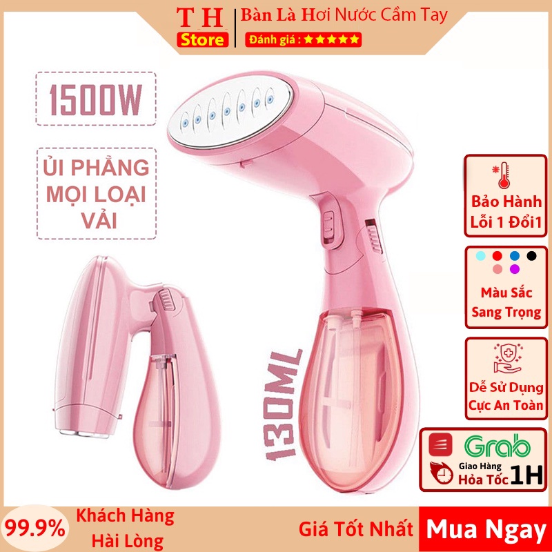 Bàn Là Hơi Nước Cầm Tay - Bàn Ủi Hơi Nước Sokany Giúp Nóng Nhanh, Hơi Mạnh, Ủi Phẳng Quần Áo