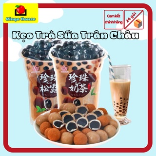 Kẹo Trà Sữa Trân Châu Đường Đen Gói 120g - Ringo House