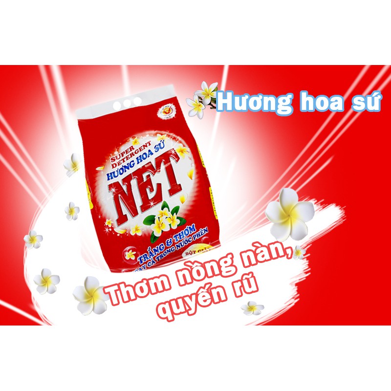 Bột giặt Net Hương hoa sứ