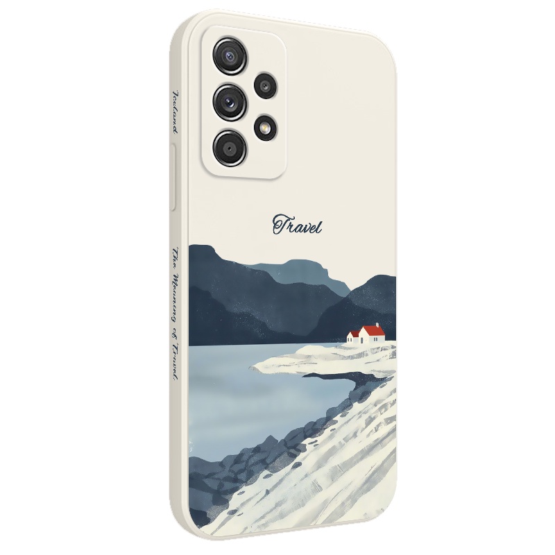 Ốp Điện Thoại Cảm Giác Thoải Mái Cho Samsung Galaxy A72 A52 A52S A42 A32 4G 5G