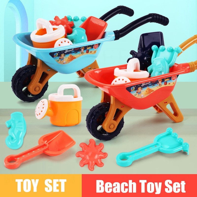 1 Bộ Xẻng Xúc Cát Đồ Chơi Đi Biển Có Thể Tái Sử Dụng Cho Bé