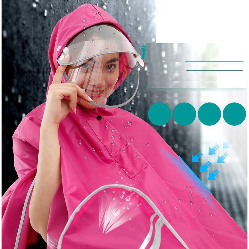 ÁO MƯA PHẢN QUANG 𝗙𝗥𝗘𝗘 𝗦𝗛𝗜𝗣 CÓ KÍNH & CHE MẶT TRONG SUỐT HÀNG SIÊU TỐT 2 NGƯỜI áo mưa siêu nhẹ áo mưa cánh dơi