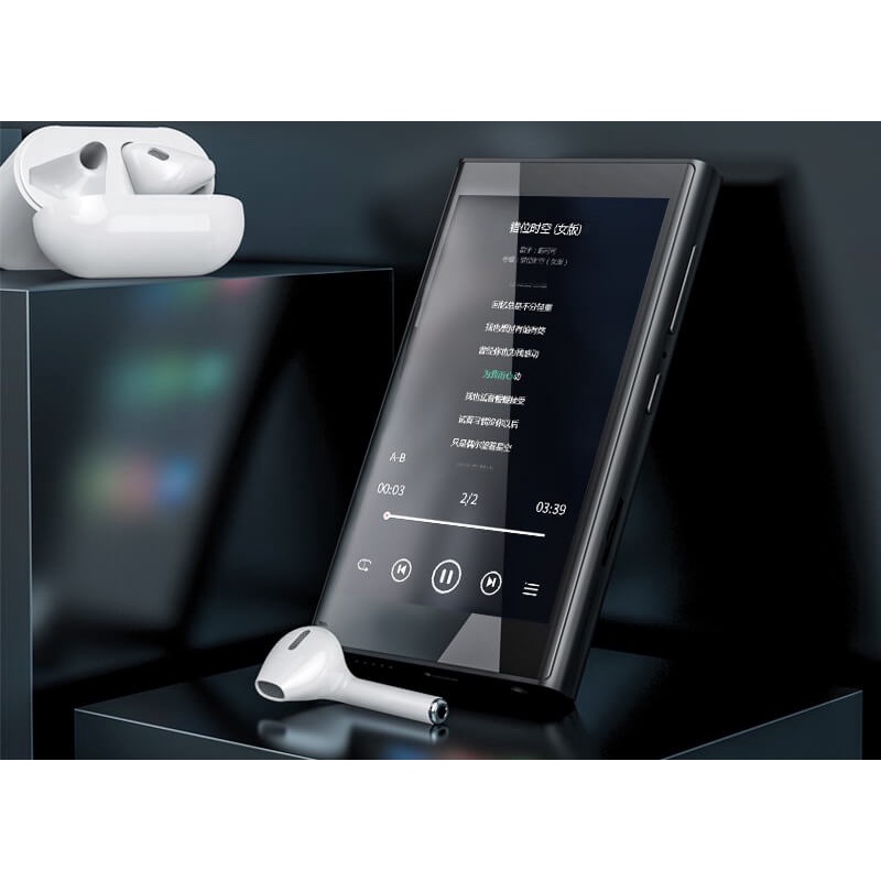 Máy nghe nhạc Ruizu H10 | Máy nghe nhạc lossless, bluetooth 5.0 kết nối 2 chiều, màn hình cảm ứng IPS 3.8 Inch