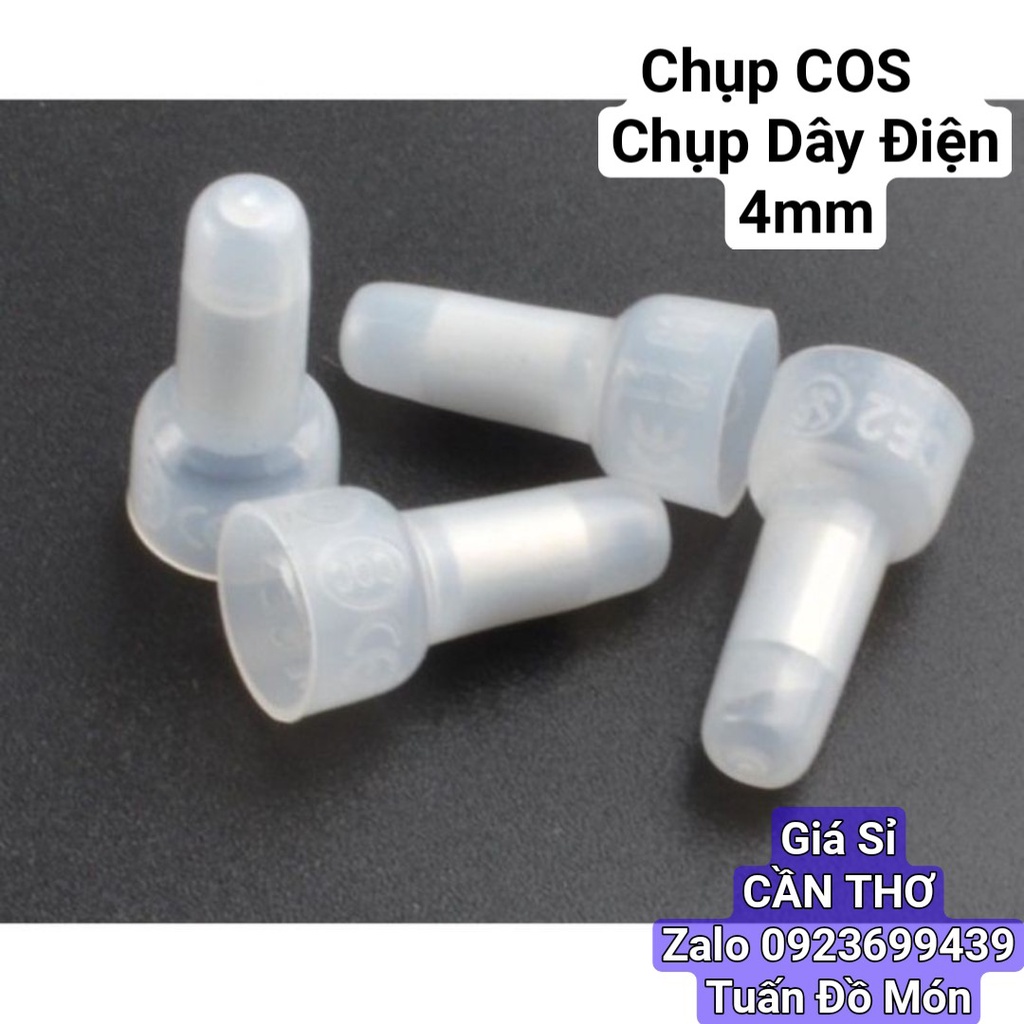 Đầu chụp cos nối dây điện CE2X (gói 100 cái) 4mm