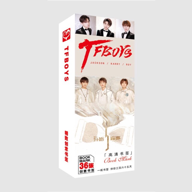 Bookmard 36 tấm Tfboys