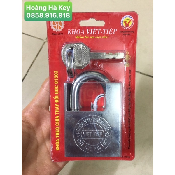 [ CHÍNH HÃNG] Ổ Khoá Việt Tiệp Chống Cắt 502
