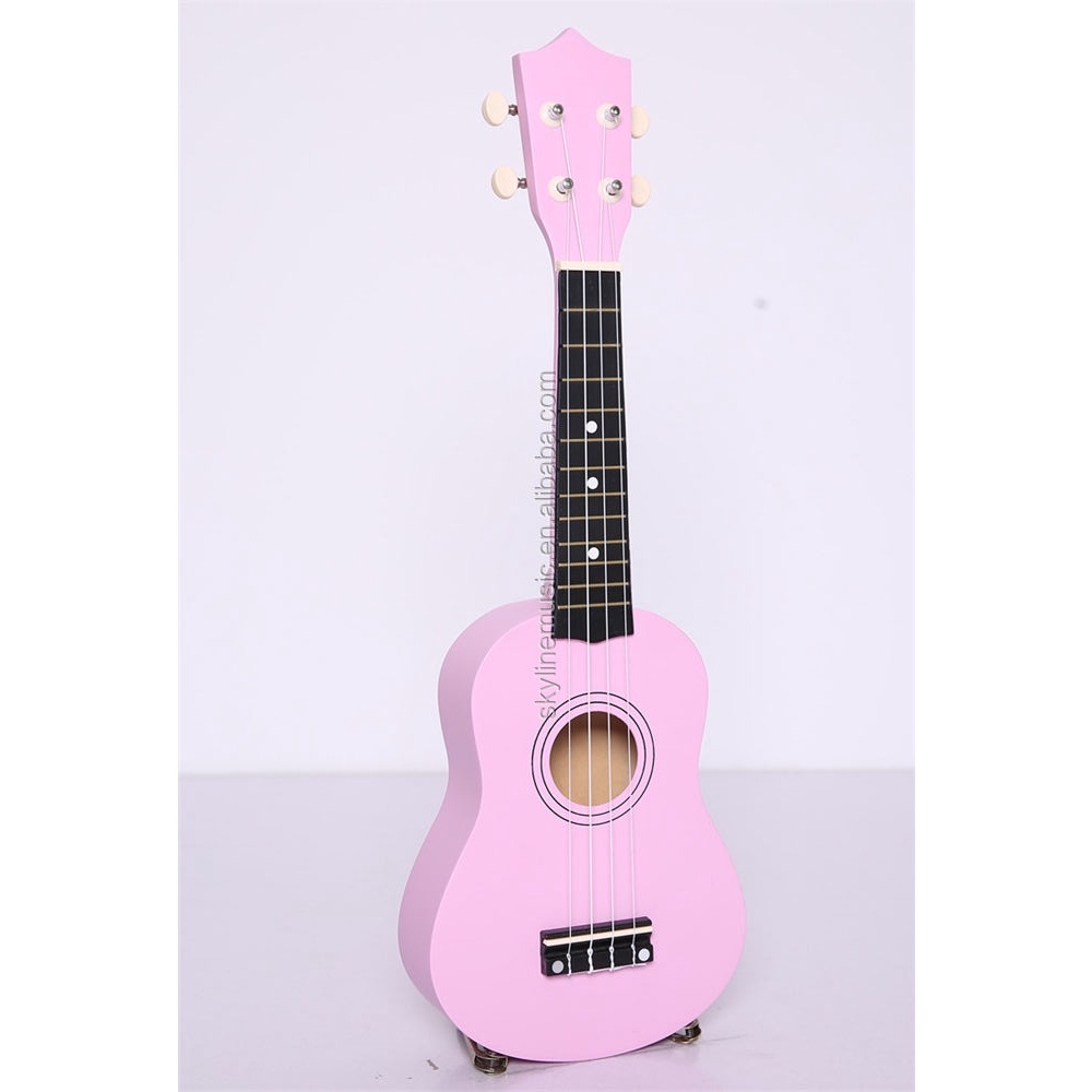 ĐÀN UKULELE SOPRANO HỒNG NHẠT  CÓ SẴN