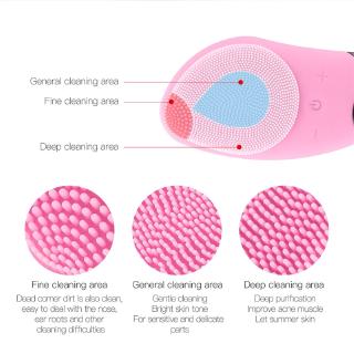 Máy rửa mặt Suolear bằng silicone chống thấm nước