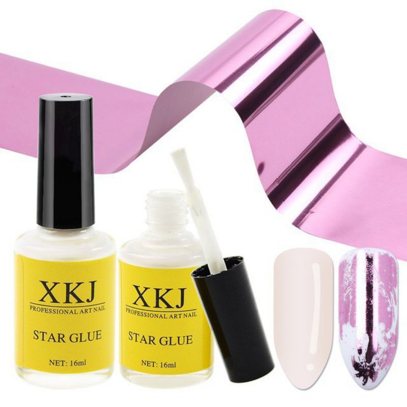 Keo dán foil trang trí móng