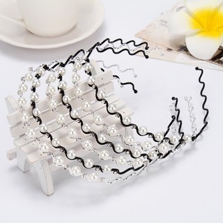 Cài tóc đính hạt phong cách Hàn Quốc