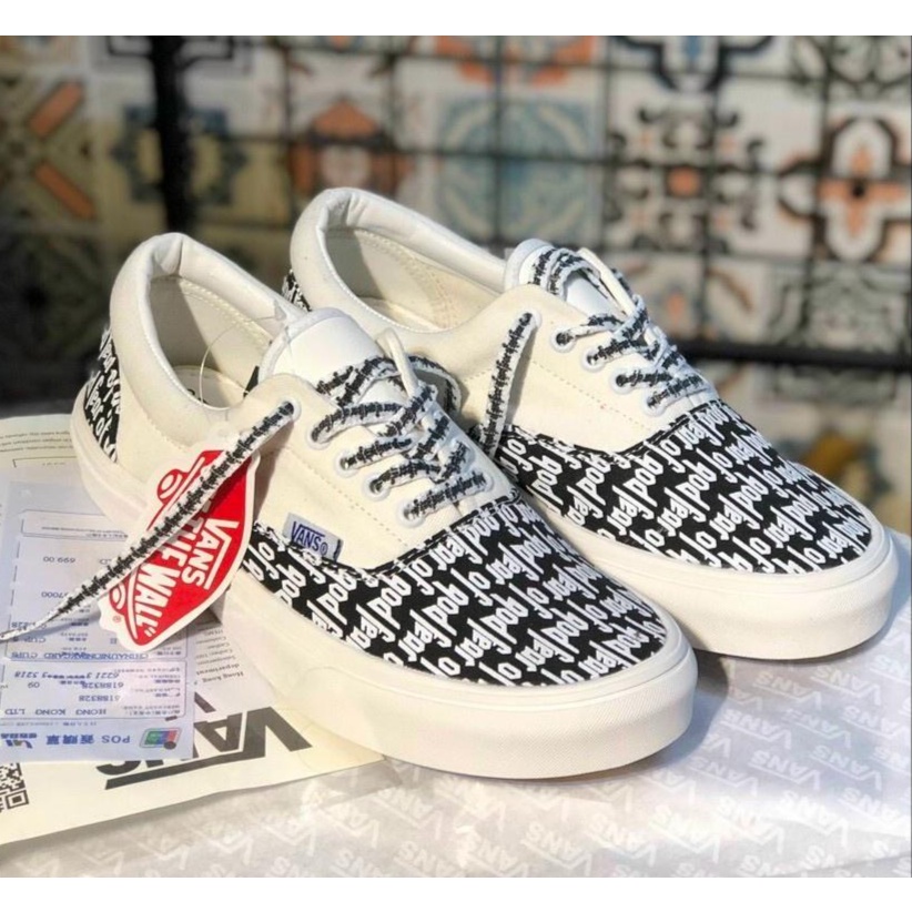 Giày Vans Fear of God, Giày thể thao Vans chữ có dây buộc nam nữ hot nhất năm 2022 full box bill