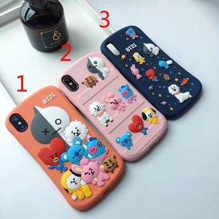 Ốp lưng Apple iphone 6 6s 7 8 plus Cute Cartoon Soft Silicone (COD)