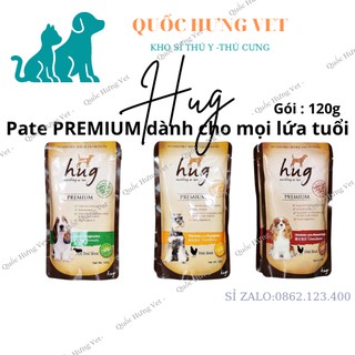 Pate hug cho chó
