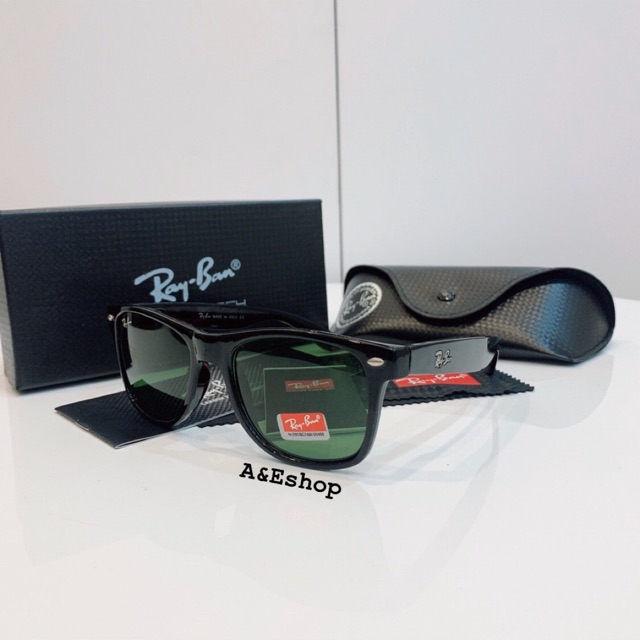 [SALE] KÍNH MÁT WAYFARER THỜI TRANG NAM NỮ - KÍNH RÂM GỌNG NHỰA RB