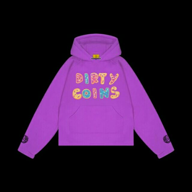 Hoodie Dirty Coins Donut Ss1