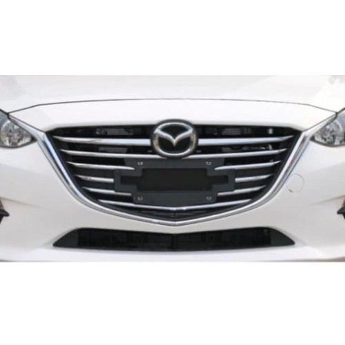 Ốp mặt Ca lăng Mazda 3 2016-2015 Mạ Crom