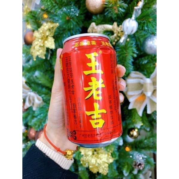 TRÀ THẢO MỘC HOA CỎ Wang Lao Ji (thùng 24 lon)
