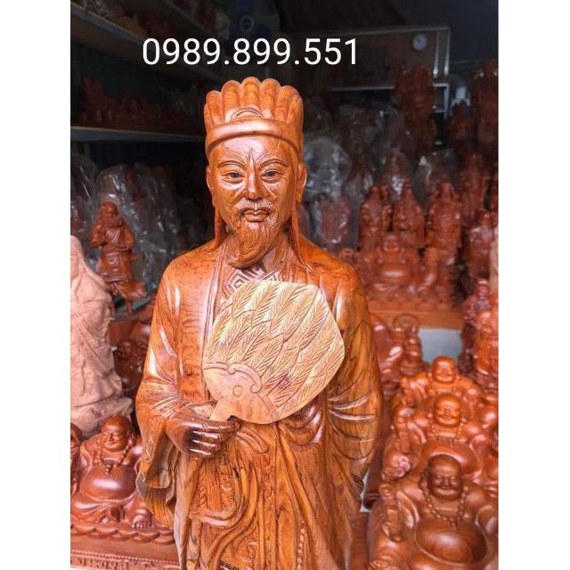 Tượng khổng minh cao 40cm