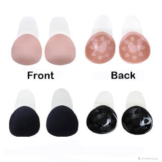 Miếng dán che ngực silicon màu đen
