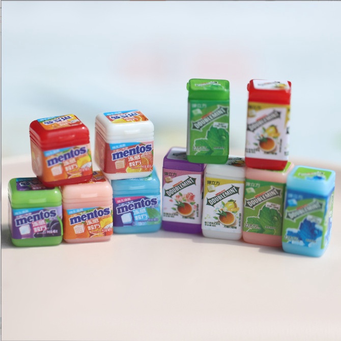 Mô hình hộp kẹo các loại trang trí nhà búp bê, nhà mô hình DIY