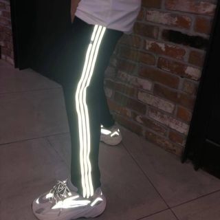 Quần thun 3 SỌC PHẢN QUANG Unisex