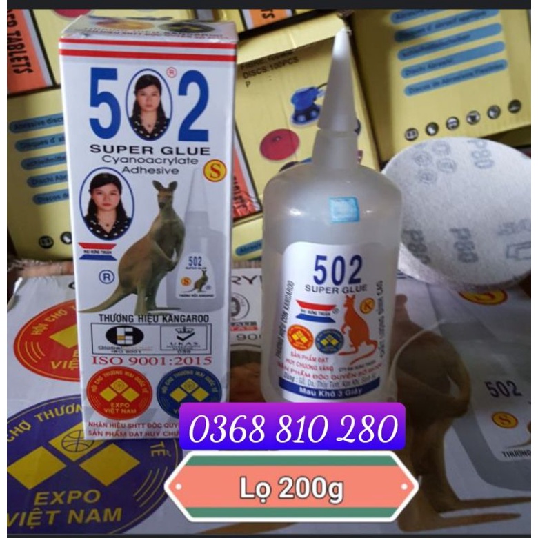 Keo 502 hiệu con chuột túi siêu dính