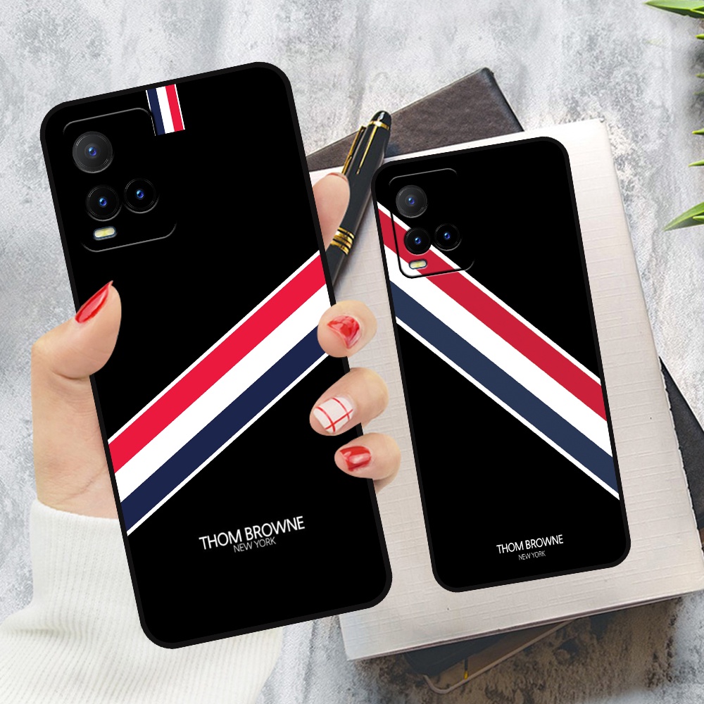 Ốp Vivo Y21 / Y21s / Y33s in hình hoạt tiết thombrowne dễ thương siêu hot