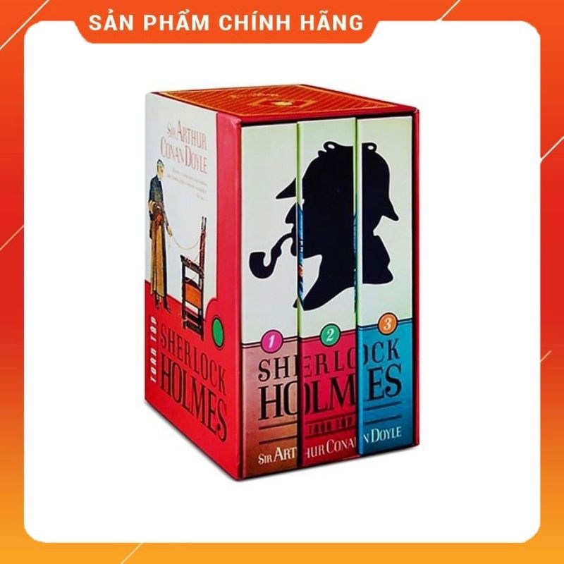 Boxset đỏ Sherlock Holmes (3 tập)