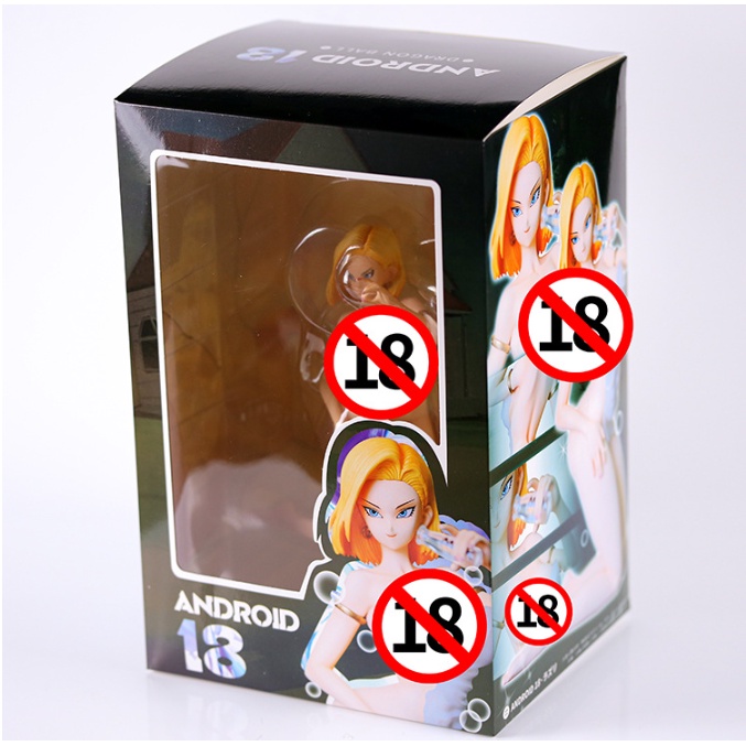 Mô hình Android 18 có vải che có thể tháo rời 20cm - Dragon ball