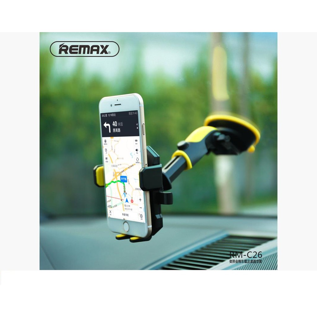 Giá Đỡ Điện Thoại trên ô tô Remax RM-C26 - Huco Việt Nam