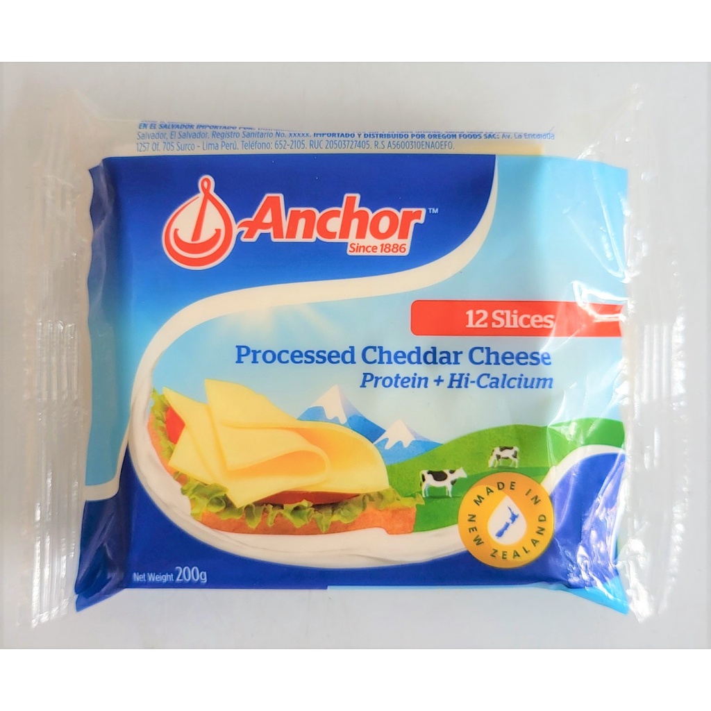 PHÔ MAI LÁT CHEDDAR  ANCHOR Cheddar Cheese Slices