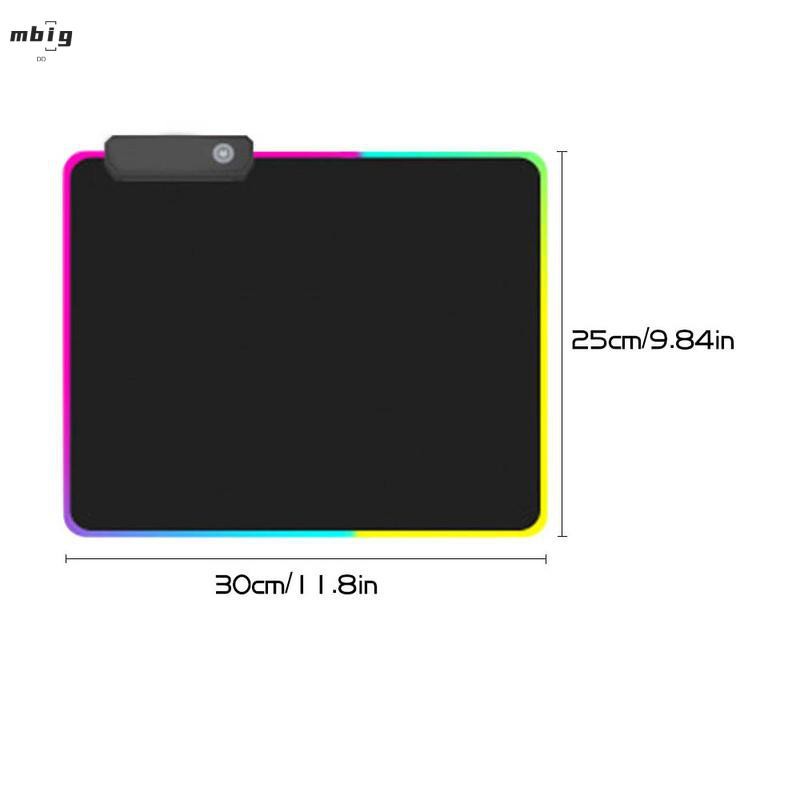 Miếng Lót Chuột Chống Trượt Có Đèn LED RGB Nhiều Màu Sắc Cho PC Laptop | BigBuy360 - bigbuy360.vn