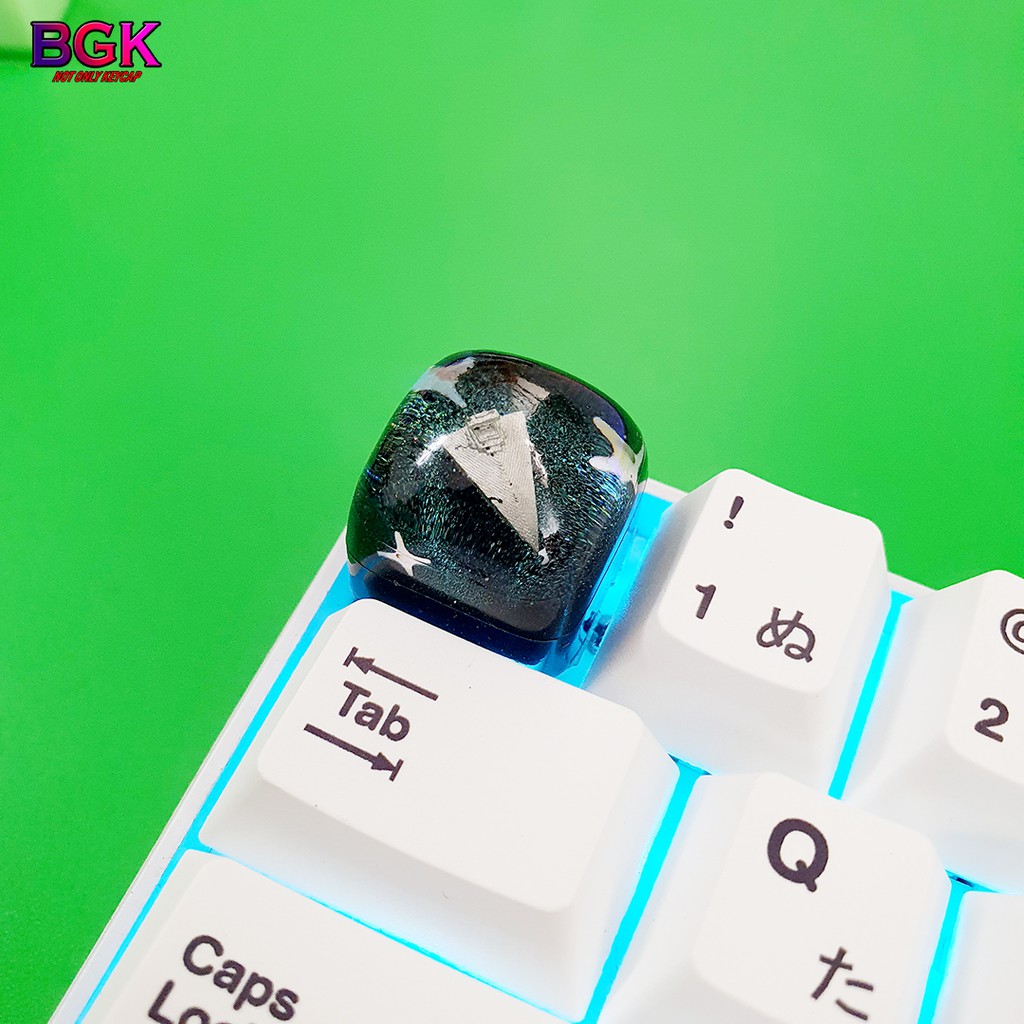 Keycap Lẻ Artisan Tàu Star Destroyer trong Star Wars SA Doom Profile ( Xuyên LED,keycap resin độc lạ )